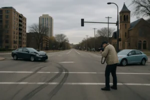 Evidence used to prove distracted driving in a Minneapolis crash